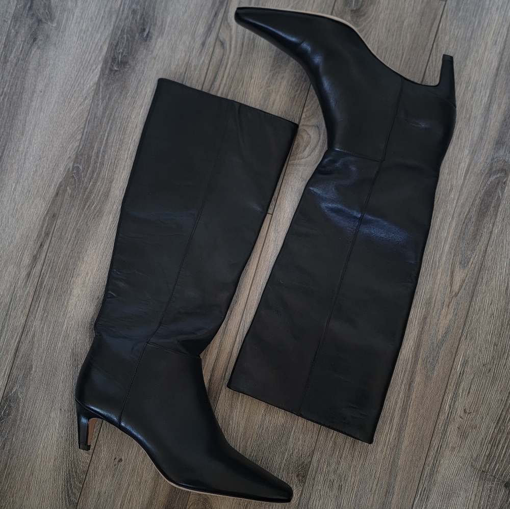 Black Knee-High Women's Boots